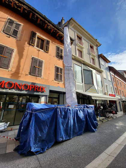Stortslurf® auf der Baustelle